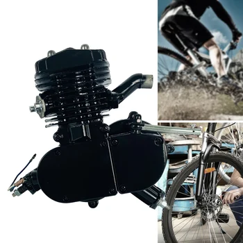80CC Bicicleta de Motor Motor de Gas Bicicleta Motorizada de 2 tiempos Refrigerado por Aire, monocilíndrico