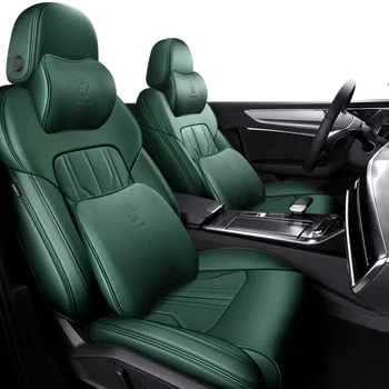 Ajuste personalizado para Coche Fundas de Asiento Para Hyundai ix35 2010 2011 2012 2013 2014 Accesorios de Automóviles de Lujo Impermeable Transpirable de Cuero de Imitación