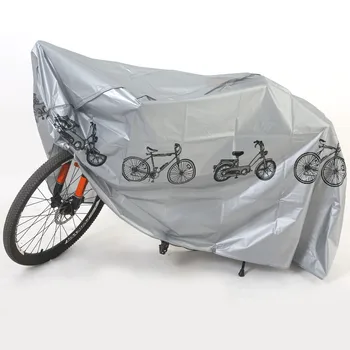 Bicicleta Cubierta de Bicicleta Cubierta de la Lluvia PEVA 100x200cm de Polvo de la Cubierta de Protección solar con Parasol MTB de Montaña de la Bicicleta de la Motocicleta de Todas las Temporadas
