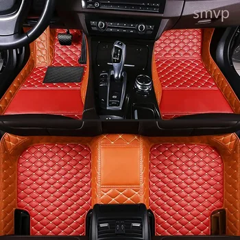 Coche alfombras de Piso para Mazda CX-7 CX7 2016 2015 2014 2013 2012 2011 2010 Accesorios de Automóviles Alfombras de Cuero Proteger Cubre Productos