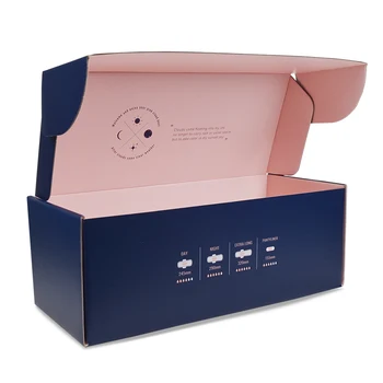 customizd diseño Mayoristas Exquisita Personalizado de cartón Corrugado Mailer Cajas de Empaquetado de Regalos