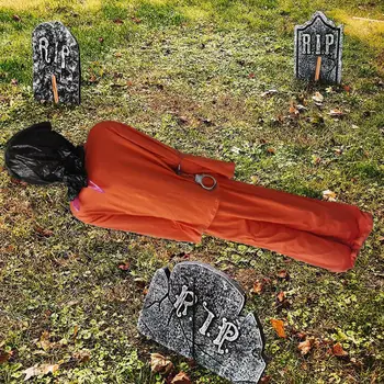 Halloween Patio de la Decoración de Cementerio Jardín de la Decoración de la Casa Embrujada Decoración Muerto Víctima de Utilería Conjunto con Falsos para Hallowmas Extra