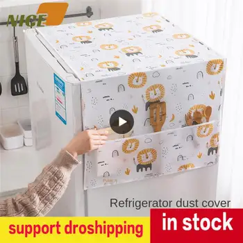 Hogar de Impresión Refrigerador Cubierta de Polvo de Biselado de Diseño de la Colcha de la Bolsa de Aceite a prueba de Sol a prueba de Polvo Bolsa de Peva Material Multifuncional