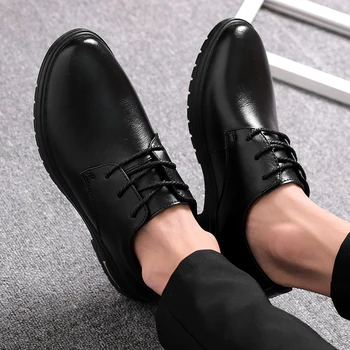 La Moda Beige / Negro / Marrón Zapatos De Vestir Para Hombre De Negocios Zapatos De Cuero Genuino De Oxford Social Zapatos Niños Zapatos De Baile Zapatos De Lujo
