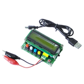 LC100-UN LCD Digital de Alta Precisión Inductancia Capacitancia L C Medidor de Condensador Test Mini Interfaz USB