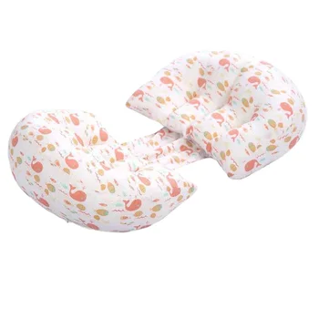 Multifuncional Embarazada Almohadas con forma de U Diseño Suave Transpirable de Dormir de Lado para la Maternidad Ajustable Lavable