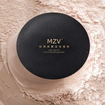 MZV Polvo Suelto de Lujo Maquillaje Fino Transpirable Fundación de Control de Aceite Impermeable Maquillaje Delicado Corea Cara de los Cosméticos