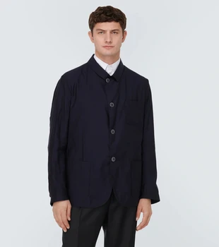 Nueva suelto casual chaqueta para los hombres de negocios de los desplazamientos de trabajo de la chaqueta de básica superior para los hombres