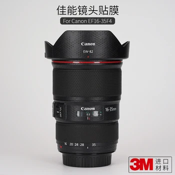 Para Canon ef 16-35 f4 Película Protectora Canon 1635 etiqueta Engomada de la Piel Mate 3M