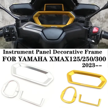 Para Yamaha XMAX 300 XMAX125 XMAX250 2023 Motocicleta Panel marco de Recorte Eléctrico de la Puerta Interruptor de Bloqueo de la Cubierta XMAX Accesorios