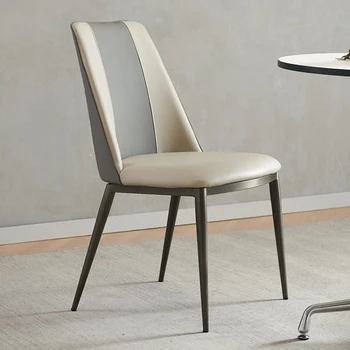 Piso de Lujo Ergonómicas Sillas de Comedor de la Oficina de Banquetes Diseño italiano Sillas de Comedor Cómodo Cadeiras de Muebles de Hogar YQ50DC