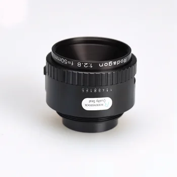 RODENSTOCK Rodagon 50 mm 1:2.8 lente industrial de ampliación de la línea de exploración de la lente de la máquina de visión de la lente en buen estado