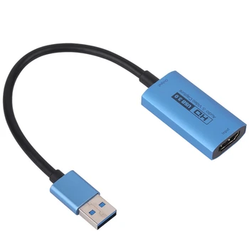 USB3.0 de la Tarjeta de Captura 4K 60Hz HD Tarjeta de Captura de Vídeo Compatible con la Tarjeta de Captura de Ordenador USB de la Tarjeta de Captura