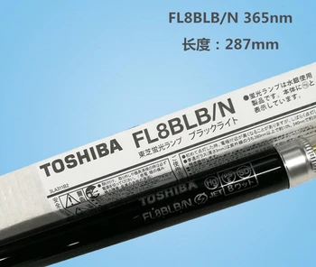 Uv negro tubo FL8BLB/N F8T5BLB la luz violeta de detección de pegamento sólido de prueba nota