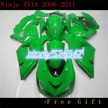 Venta de motos de repsol ZX 14 r 6-11 ZX 1400 para kawasaki ninja ZX14R todas pico verde de cuerpo carenado