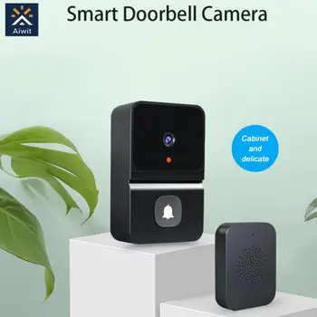 Vídeo Timbre de la puerta WIFI 1080P HD al aire libre Teléfono timbre de la Puerta de la Cámara de Vídeo de Seguridad de Intercomunicación de INFRARROJOS de Visión Nocturna de CA Alimentación por USB de Smart Home