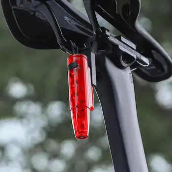 1Set Bicicleta Luz Trasera Agente Coche de la Inducción de la Luz trasera con un Sensor de Control de Freno Luz trasera Led Recargable de la Luz Trasera para Bicicleta