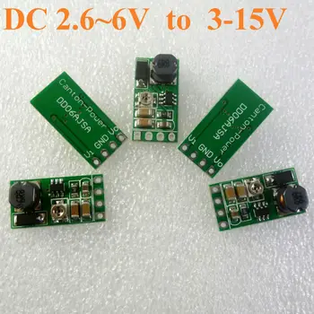 DD06AJSB 5PCS 2.7-6V-3-15V DC DC Boost Ajustable Convertidor para el conductor del LED 18650 batería de Litio cargador portátil